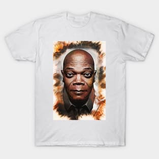 Samuel L. Jackson - Caricature T-Shirt